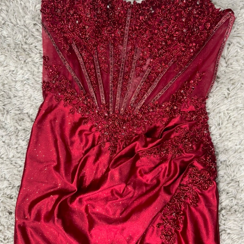 Red Prom Dress - Picture 7 of 8